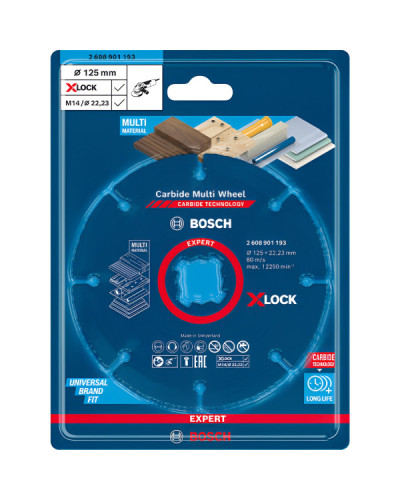 Відрізний круг X-LOCK Carbide 125x22.23mm  - фото 2