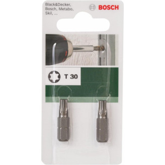 2 біти 25 ММ TORX T30 XH Bosch