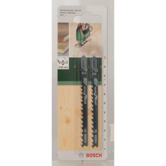 2 пилки ЛОБЗ.T144 D, HCS Bosch