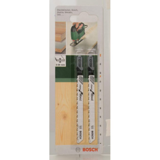 2 лобз. пилки T101BR HCS Bosch