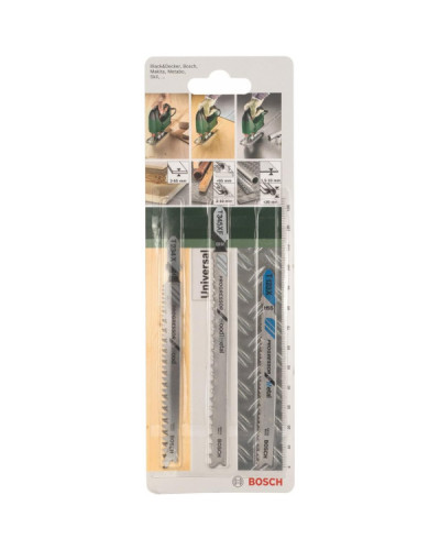 3 пилки лобз. SET T PROGR Bosch  - фото 2