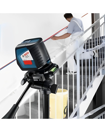 Лазерний нівелір Bosch GLL 2-50 Professional + BT 150 + вкладка під L-Boxx - фото 4 Лазерний нівелір Bosch GLL 2-50 Professional + BT 150 + вкладка під L-Boxx - фото 4