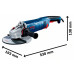 Кутова шліфмашина (болгарка) Bosch GWS 24-230 JZ  - фото 4