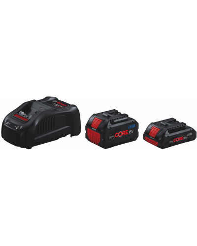 Набір акумуляторів Bosch ProCORE18V 4.0Ah + ProCORE18V 5.5Ah) + зарядний пристрій GAL 1880 CV  - фото 2