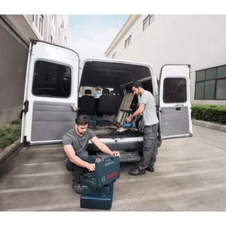 Пылесос аккумуляторный Bosch Professional GAS 18V-1, без акб, с щелевой и напольной насадками